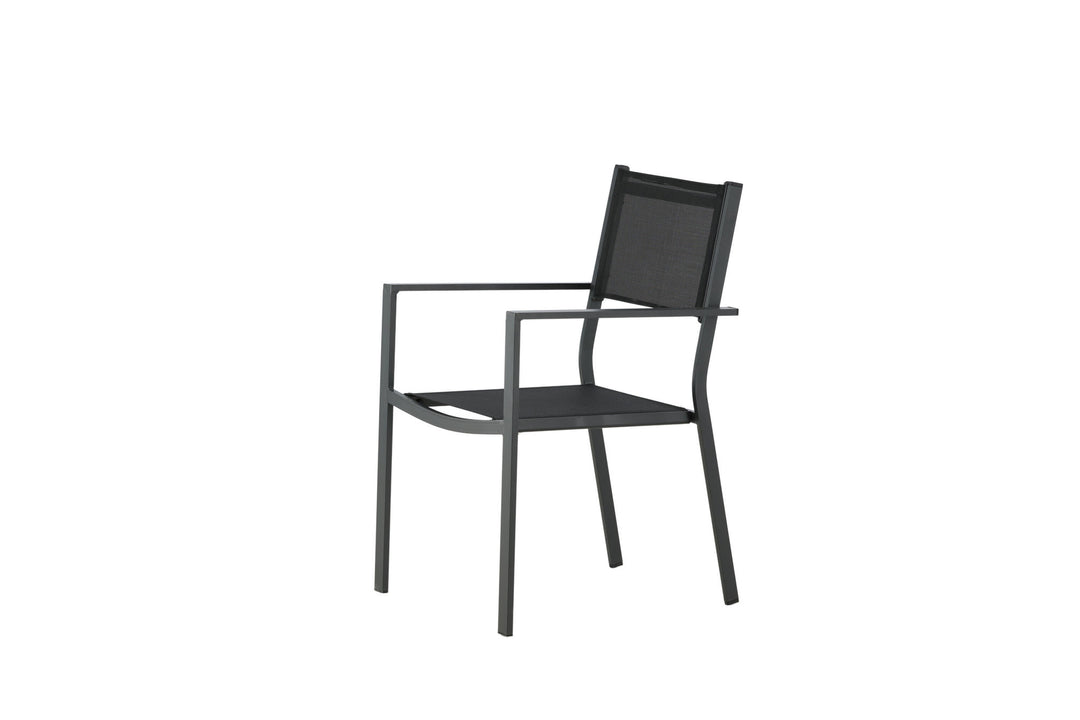 Venture Home Copacabana Stacking Chair - Black/Black - Ersätter 4231-408