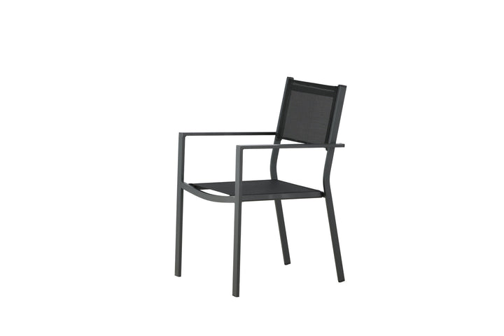 Venture Home Copacabana Stacking Chair - Black/Black - Ersätter 4231-408