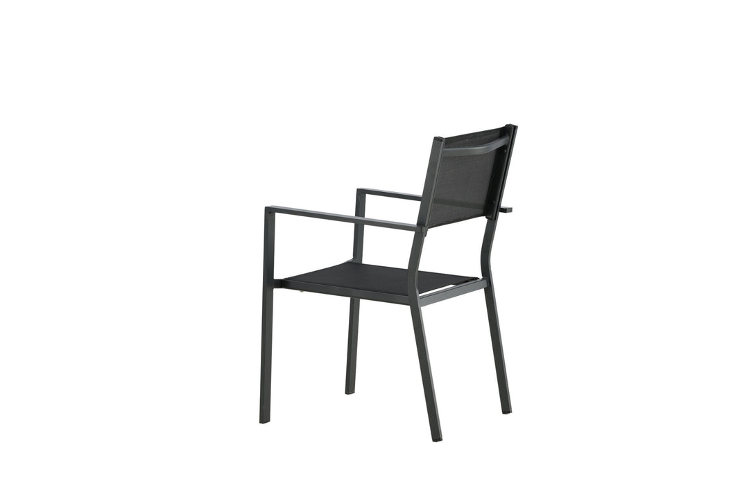 Venture Home Copacabana Stacking Chair - Black/Black - Ersätter 4231-408