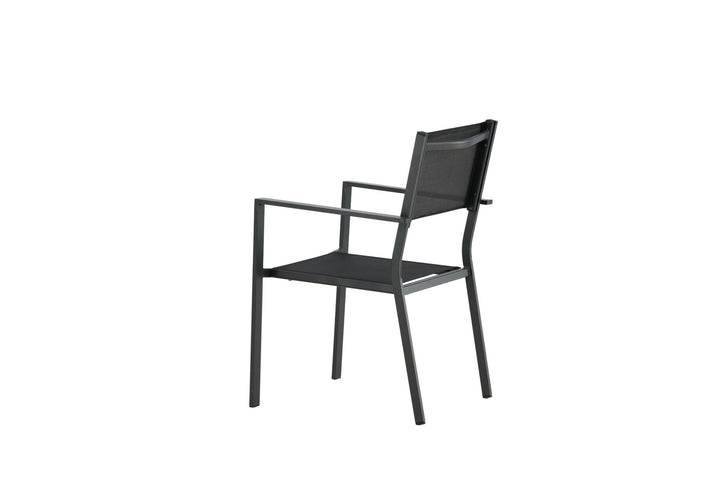 Venture Home Copacabana Stacking Chair - Black/Black - Ersätter 4231-408