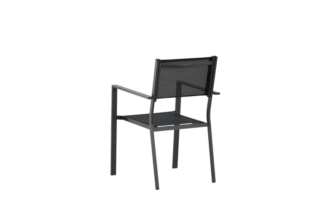 Venture Home Copacabana Stacking Chair - Black/Black - Ersätter 4231-408