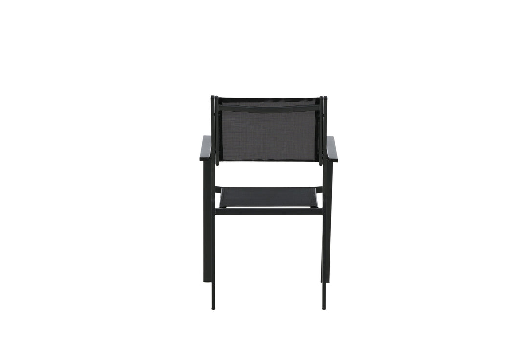 Venture Home Copacabana Stacking Chair - Black/Black - Ersätter 4231-408