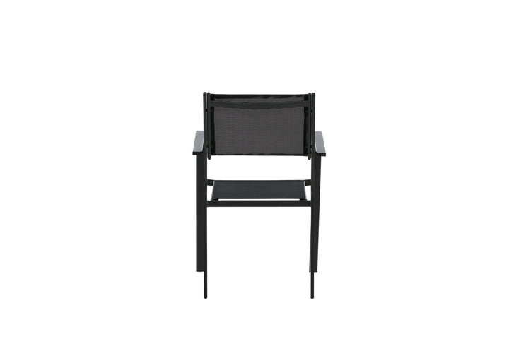 Venture Home Copacabana Stacking Chair - Black/Black - Ersätter 4231-408
