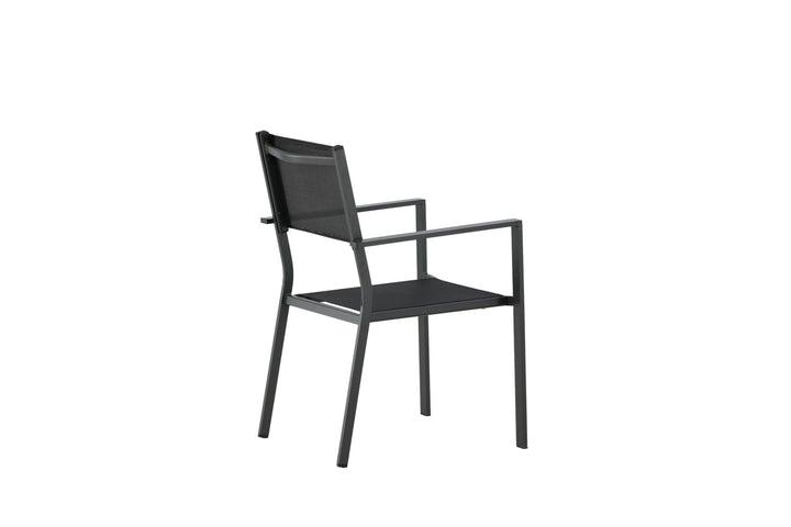 Venture Home Copacabana Stacking Chair - Black/Black - Ersätter 4231-408