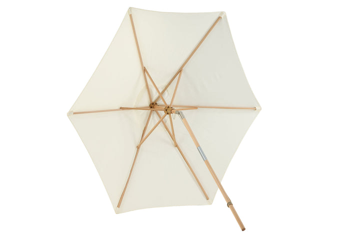 Venture Home Corypho - Umbrella w. tilt- White - - 250cm