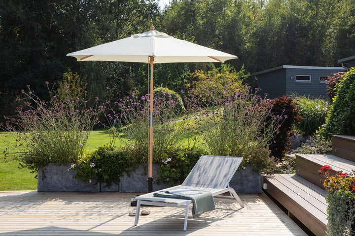 Venture Home Corypho - Umbrella w. tilt- White - - 250cm