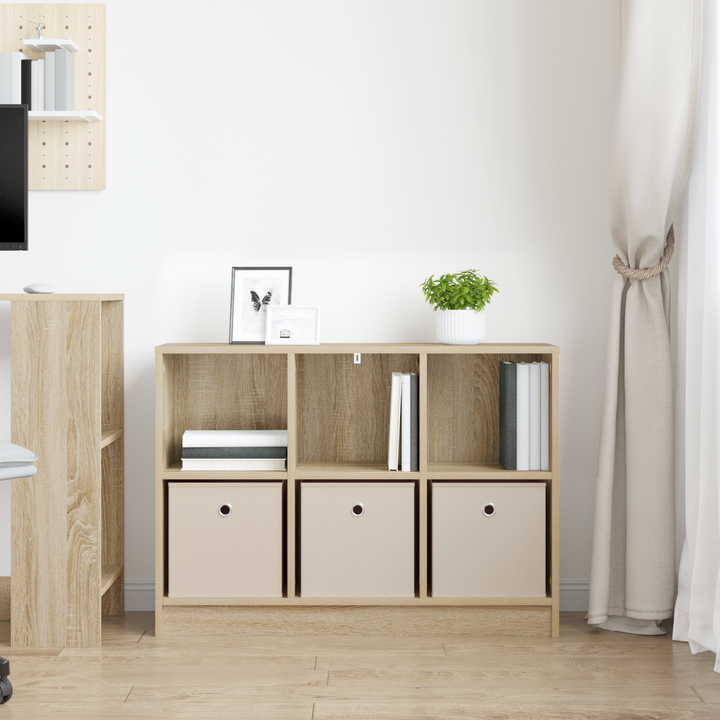 Sideboard med skuffe Sonoma eg 88,5 x 27,5 x 63,5 cm