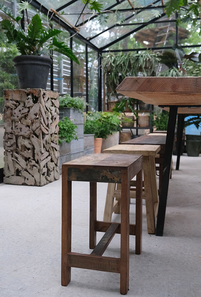 Trademark Living Umut skammel af genbrugstræ