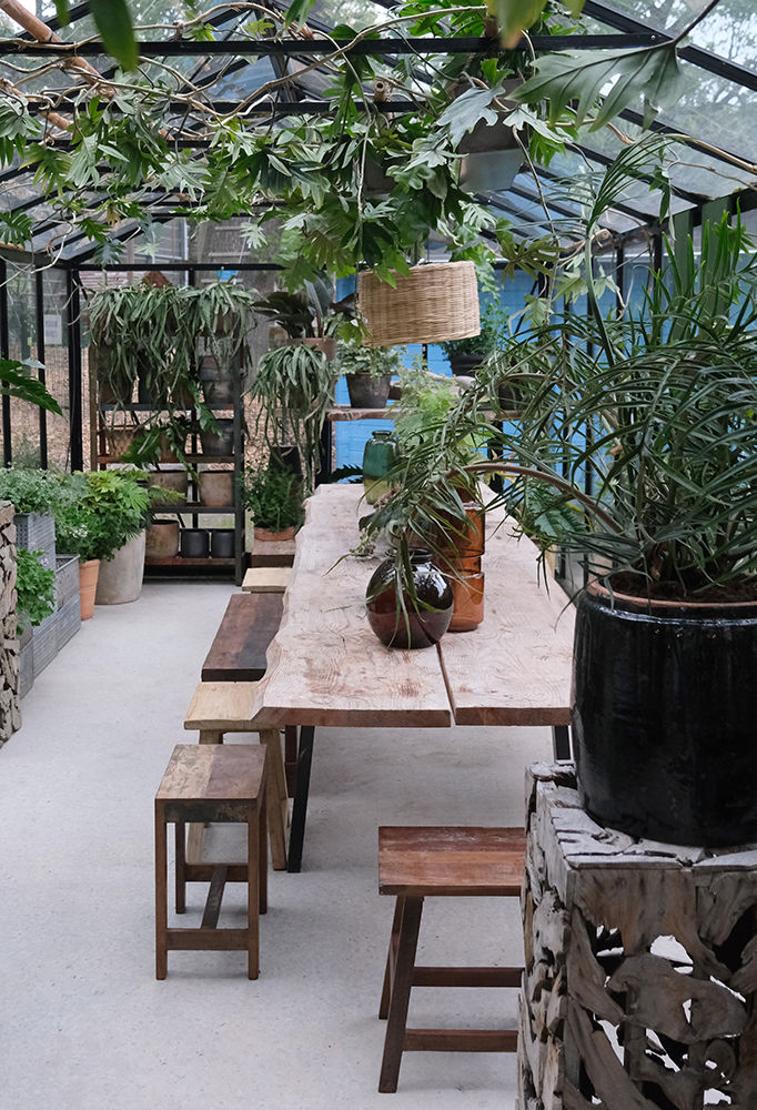 Trademark Living Umut skammel af genbrugstræ