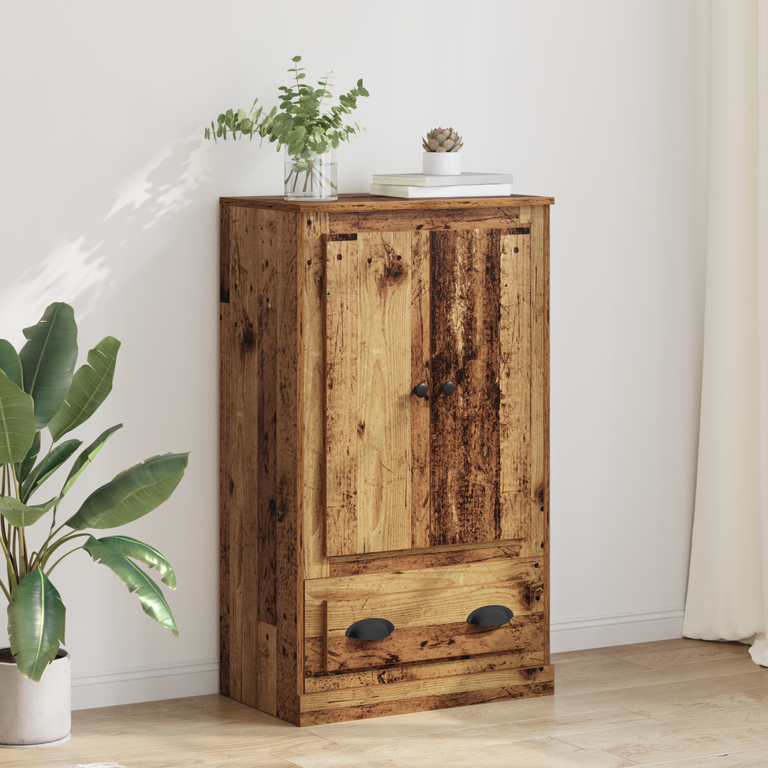 Highboard Gammelt træ 60 x 35,5 x 103,5 cm Konstrueret træ