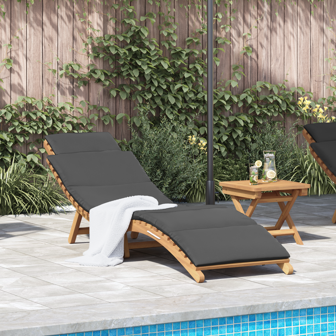 Havemøbel Solseng Brun 198 x 55 x 58,5 cm Massiv Teaktræ