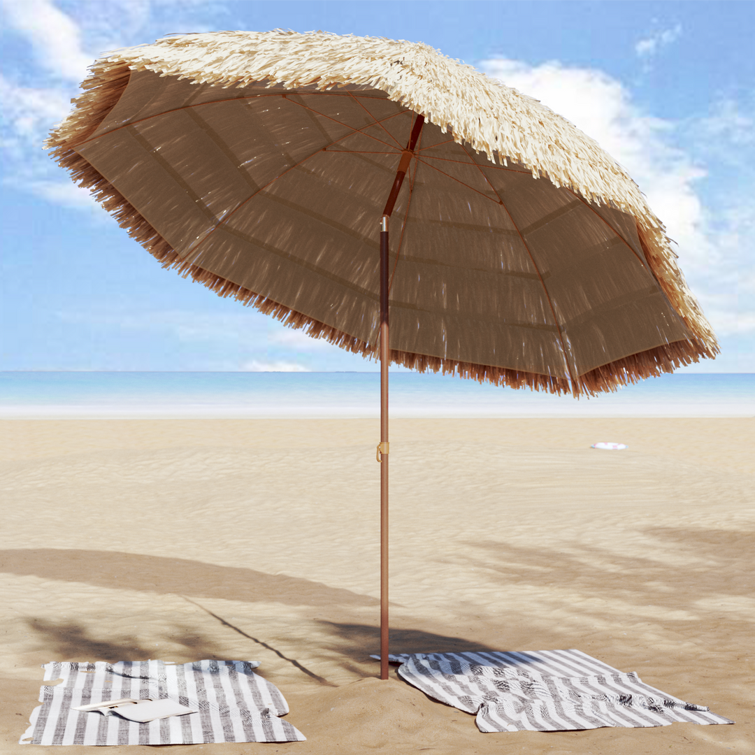 Havesol Naturfarvet 255 x 255 x 255 cm