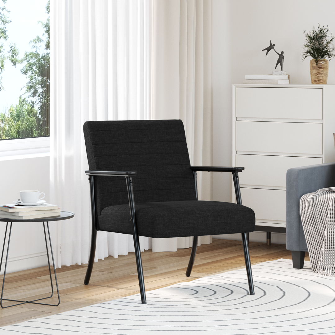 lænestol Sort 59 x 75 x 78 cm Stof