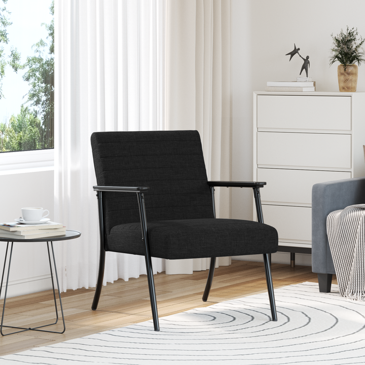 lænestol Sort 59 x 75 x 78 cm Stof