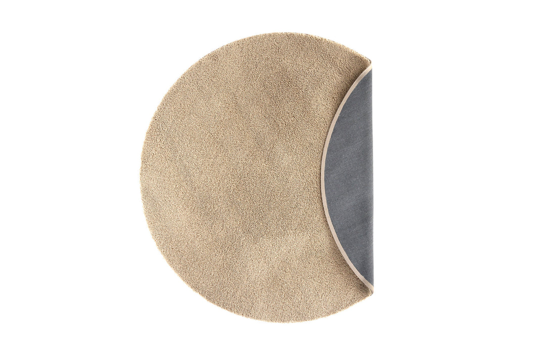 Venture Home Teddy  Polyester  - ø200 -Round-Beige