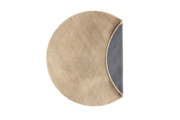 Venture Home Teddy  Polyester  - ø200 -Round-Beige