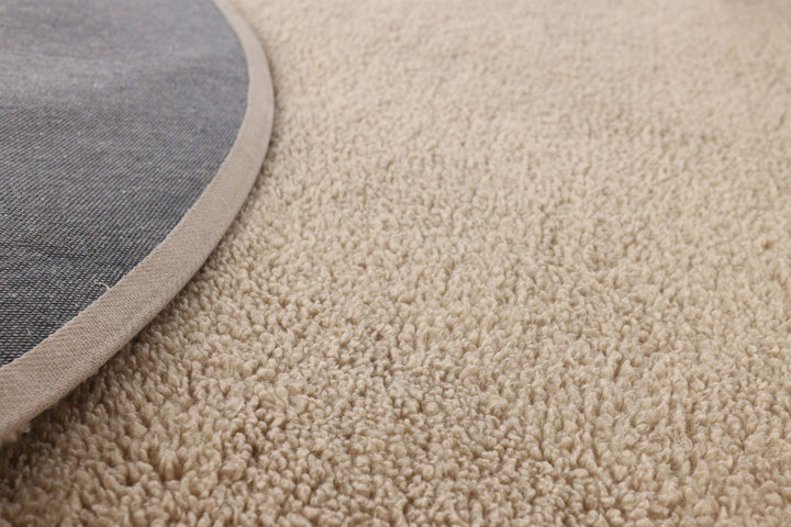 Venture Home Teddy  Polyester  - ø200 -Round-Beige