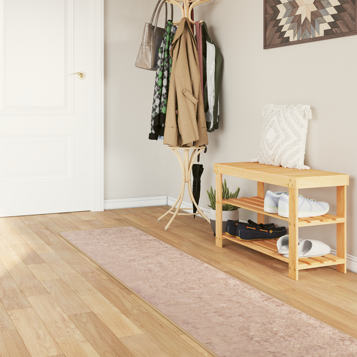 Tæppe Runner MARSA Sandfarvet 50 x 300 cm Polyester og PVC