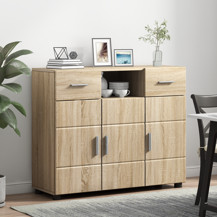 Træskab Sonoma eg 88,5 x 30,5 x 73 cm Konstrueret træ