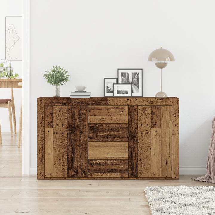 Sideboard Gammelt træ 120 x 36 x 69 cm Konstrueret træ
