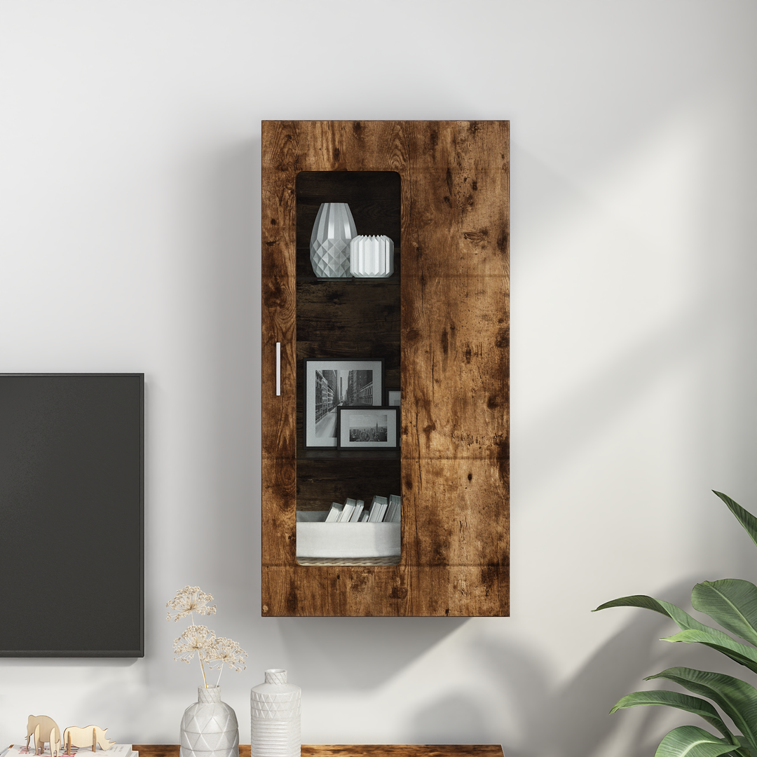 Træskab Røget eg 50 x 29 x 100 cm Konstrueret træ