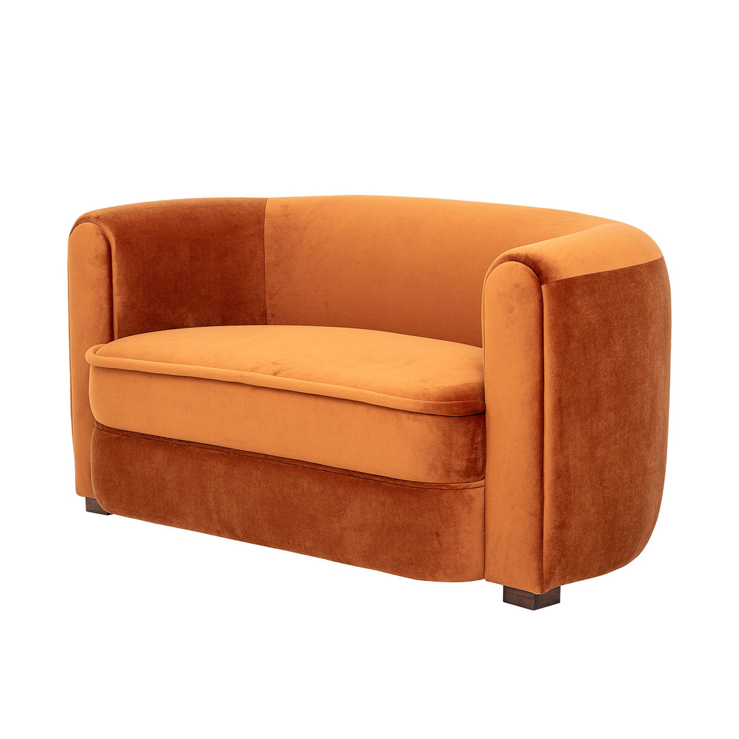 Creative Collection Malala Sofa, Orange, Polyester