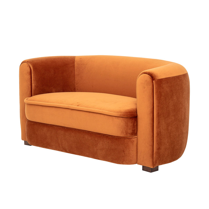 Creative Collection Malala Sofa, Orange, Polyester
