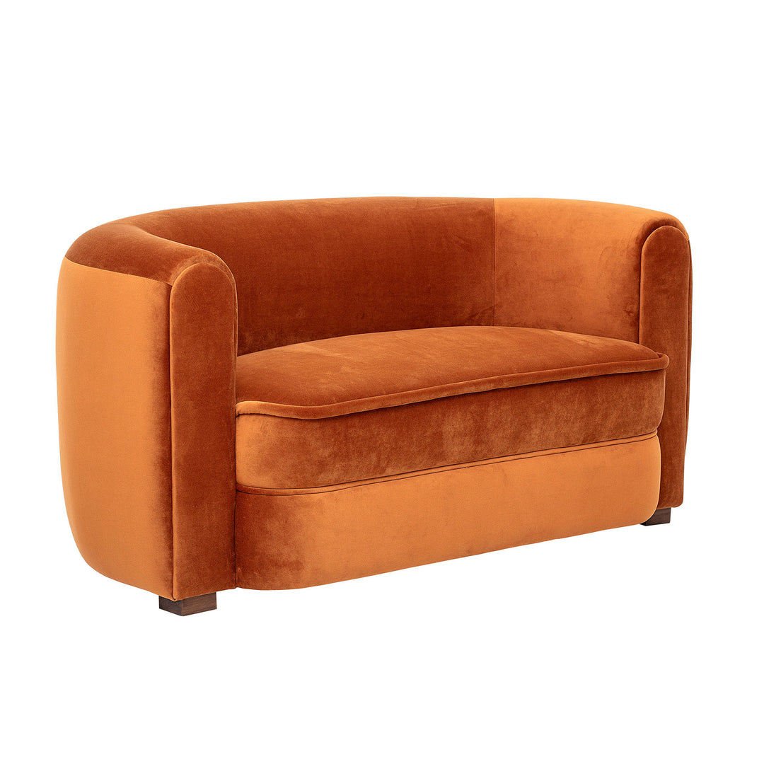 Creative Collection Malala Sofa, Orange, Polyester