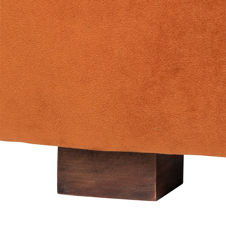 Creative Collection Malala Sofa, Orange, Polyester