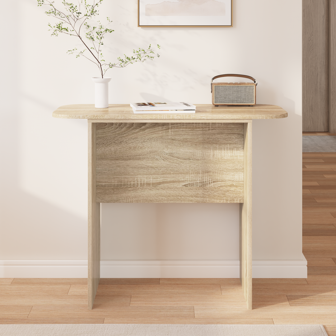 Konsolbord Sonoma eg 93 x 40 x 75 cm Konstrueret træ