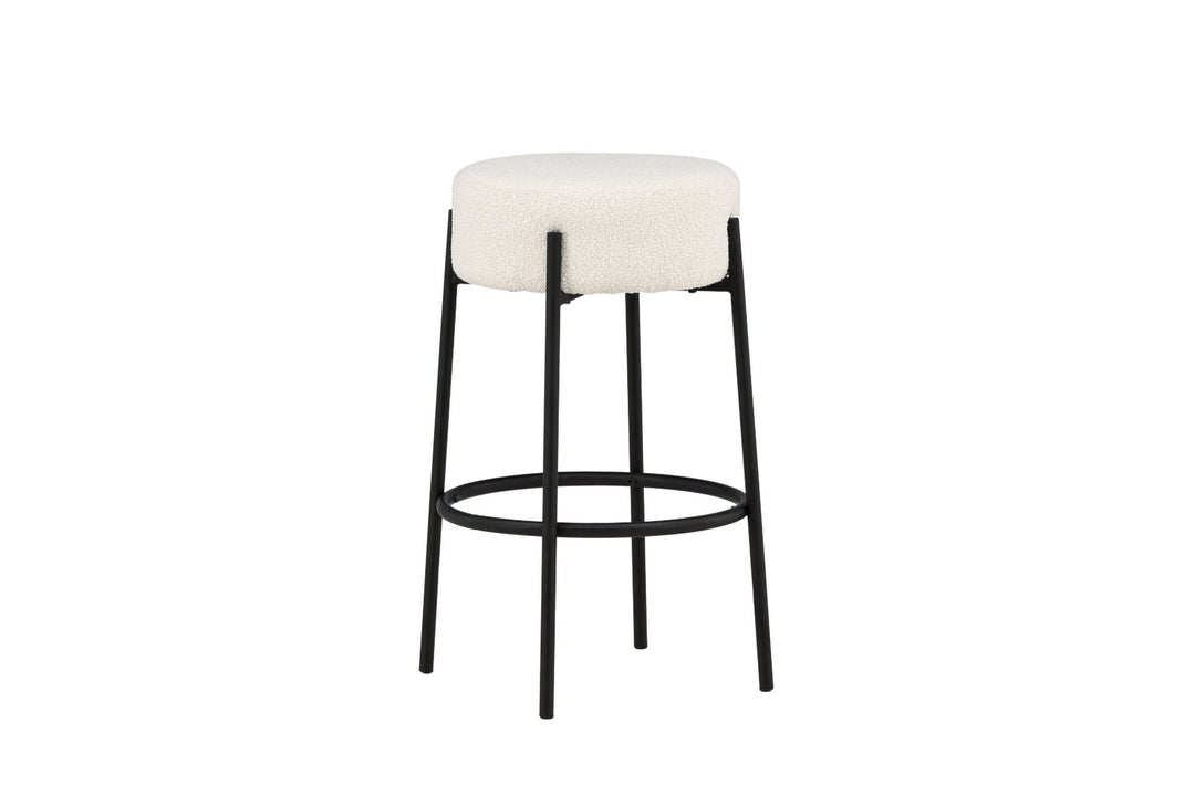 Venture Home Tucson Bar Chair Large - Black / White Boucle