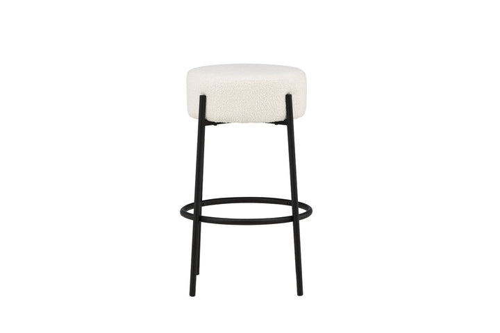 Venture Home Tucson Bar Chair Large - Black / White Boucle