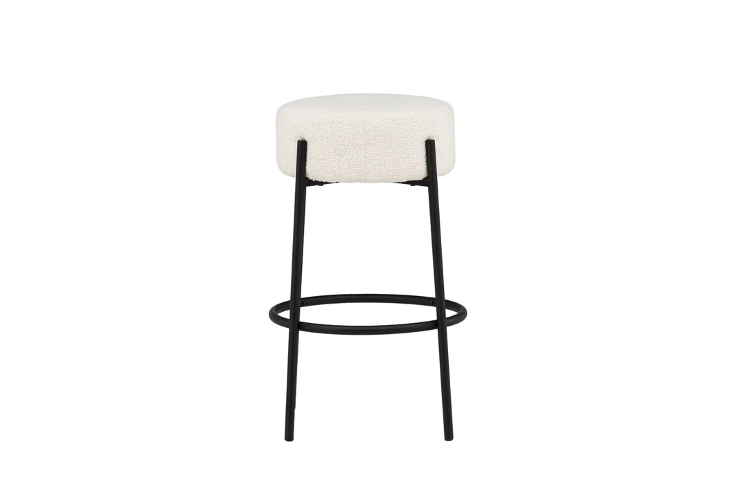 Venture Home Tucson Bar Chair Large - Black / White Boucle