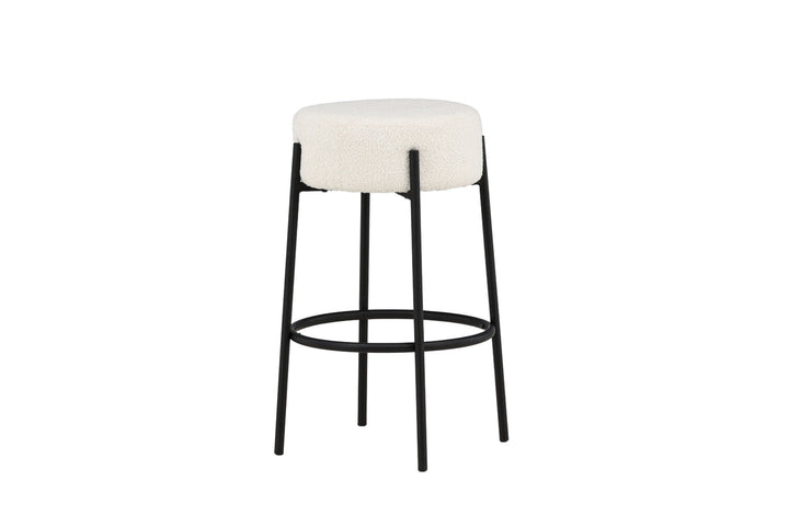 Venture Home Tucson Bar Chair Large - Black / White Boucle