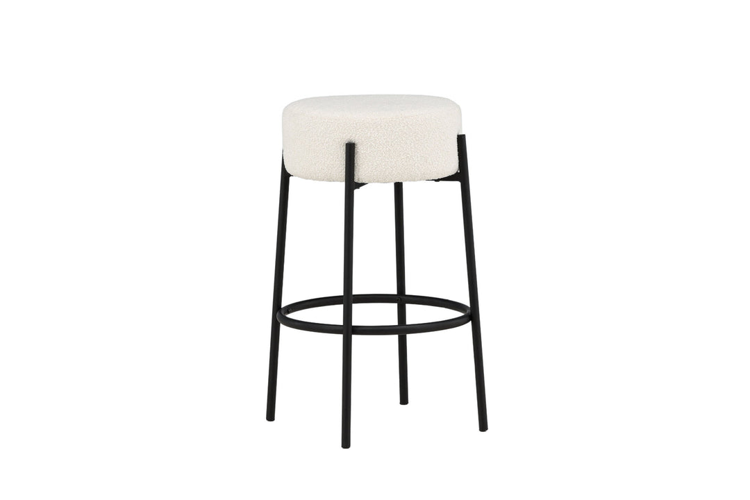 Venture Home Tucson Bar Chair Large - Black / White Boucle