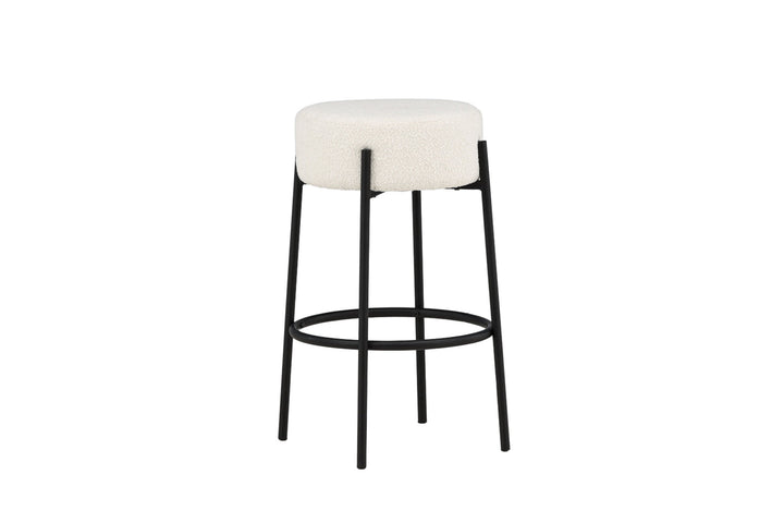 Venture Home Tucson Bar Chair Large - Black / White Boucle