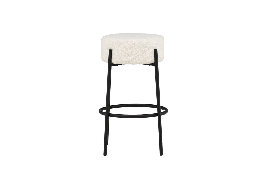 Venture Home Tucson Bar Chair Large - Black / White Boucle