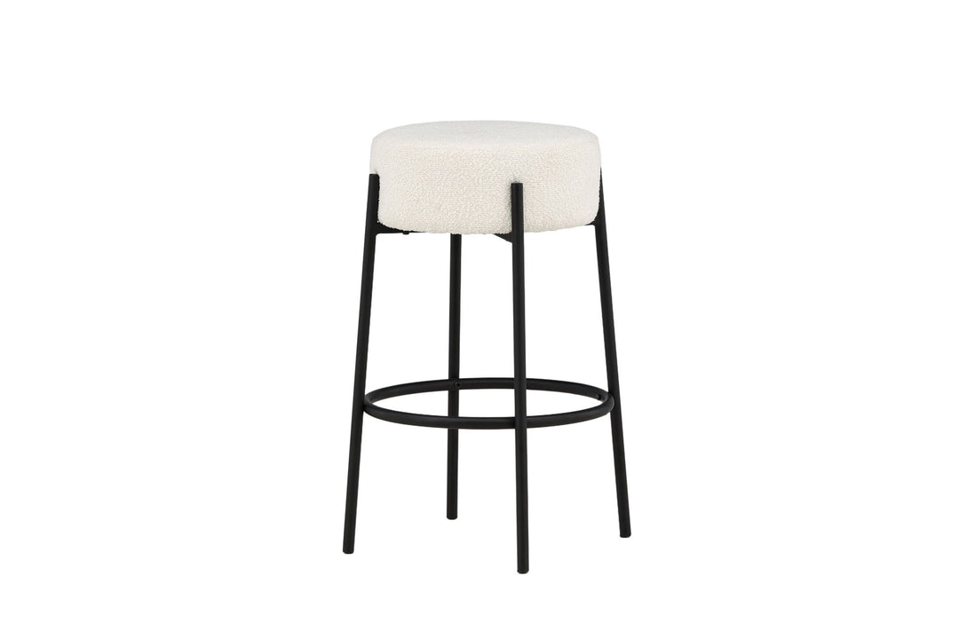 Venture Home Tucson Bar Chair Large - Black / White Boucle