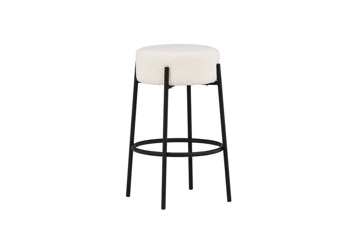 Venture Home Tucson Bar Chair Large - Black / White Boucle