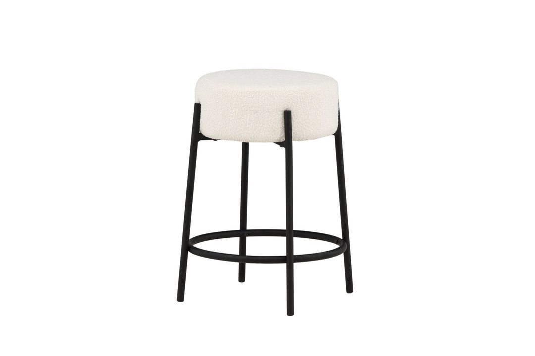 Venture Home Tucson Bar Chair Small - Black / White Boucle