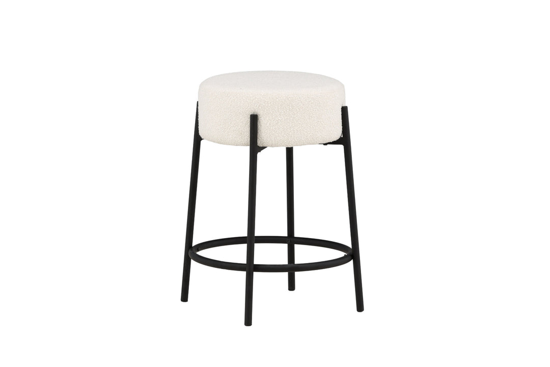 Venture Home Tucson Bar Chair Small - Black / White Boucle