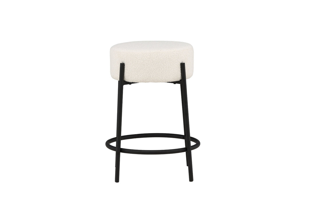 Venture Home Tucson Bar Chair Small - Black / White Boucle