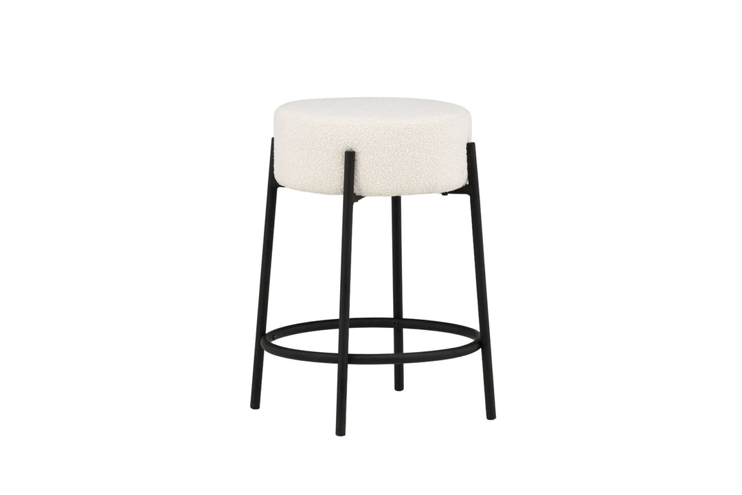Venture Home Tucson Bar Chair Small - Black / White Boucle