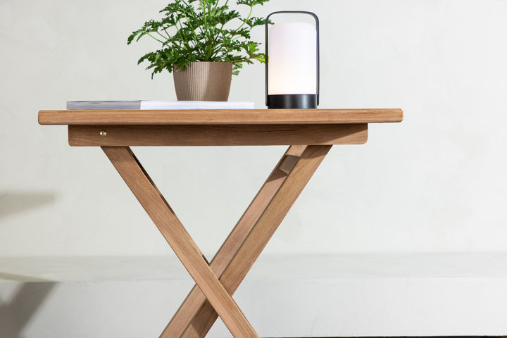 Venture Home Kenya - Folding Table- Natural - Teak - 70*70cm