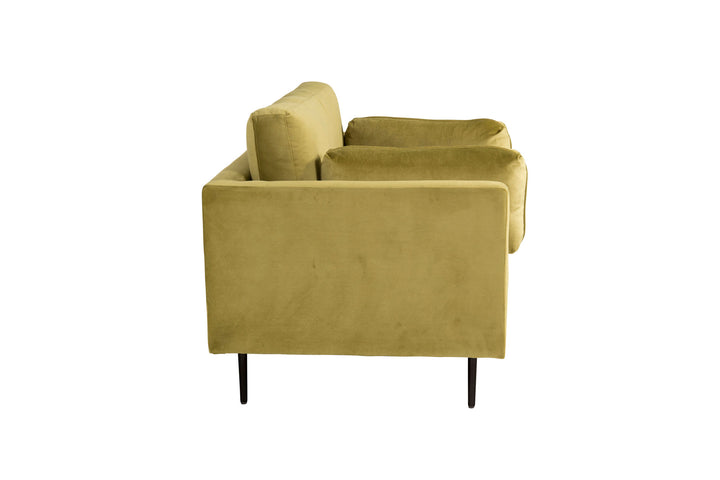 Venture Home Boom - Single Chair Velvet - Spring Green+Black Legs for Boom Sofa - FULL SET_1