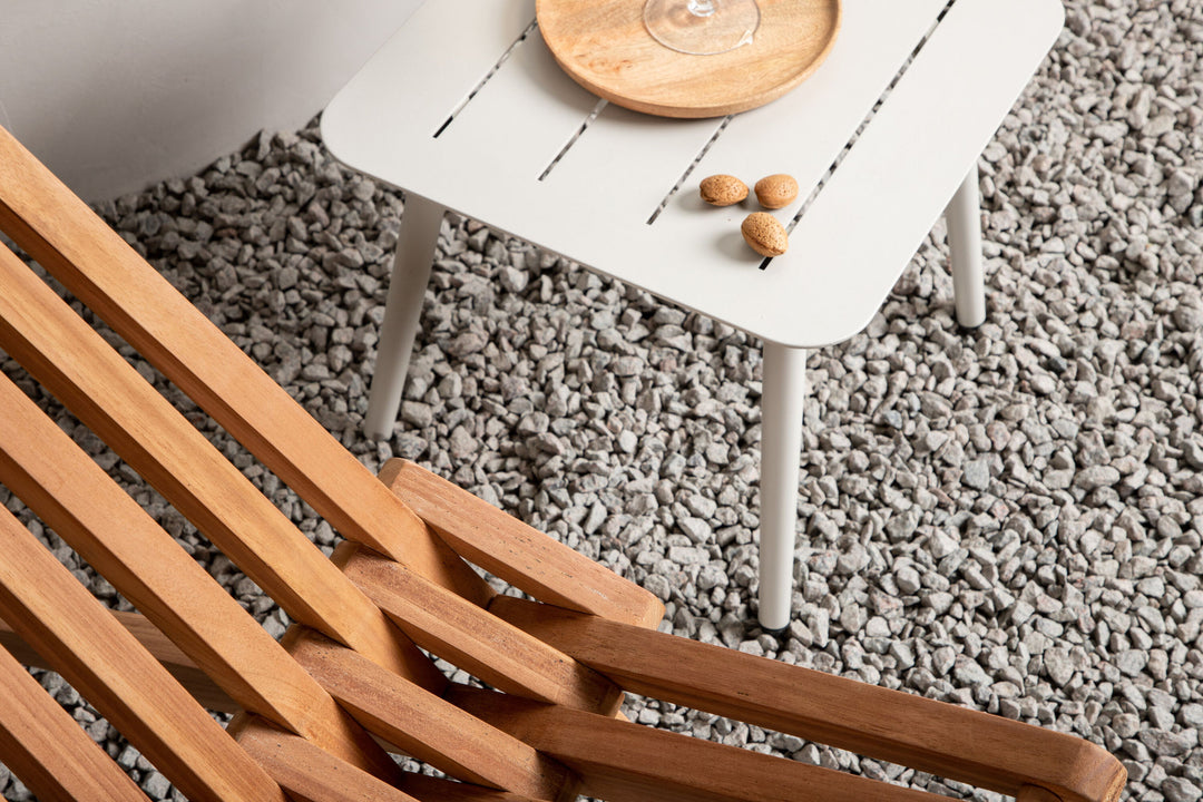 Venture Home Kenya Lounge Chair - Teak golden inc beige Cushion