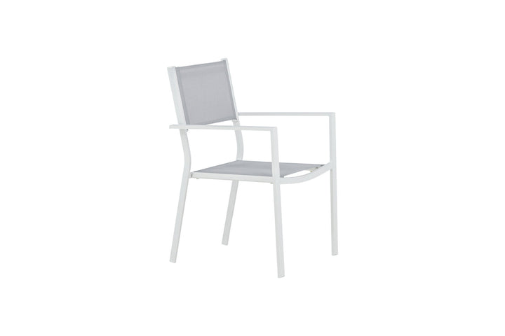 Venture Home Copacabana Stacking Chair 2-pack - White/Grey