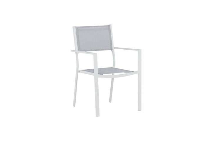 Venture Home Copacabana Stacking Chair 2-pack - White/Grey