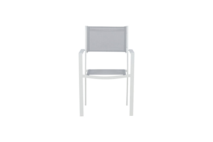 Venture Home Copacabana Stacking Chair 2-pack - White/Grey