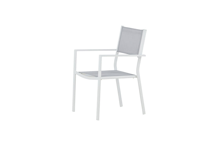 Venture Home Copacabana Stacking Chair 2-pack - White/Grey